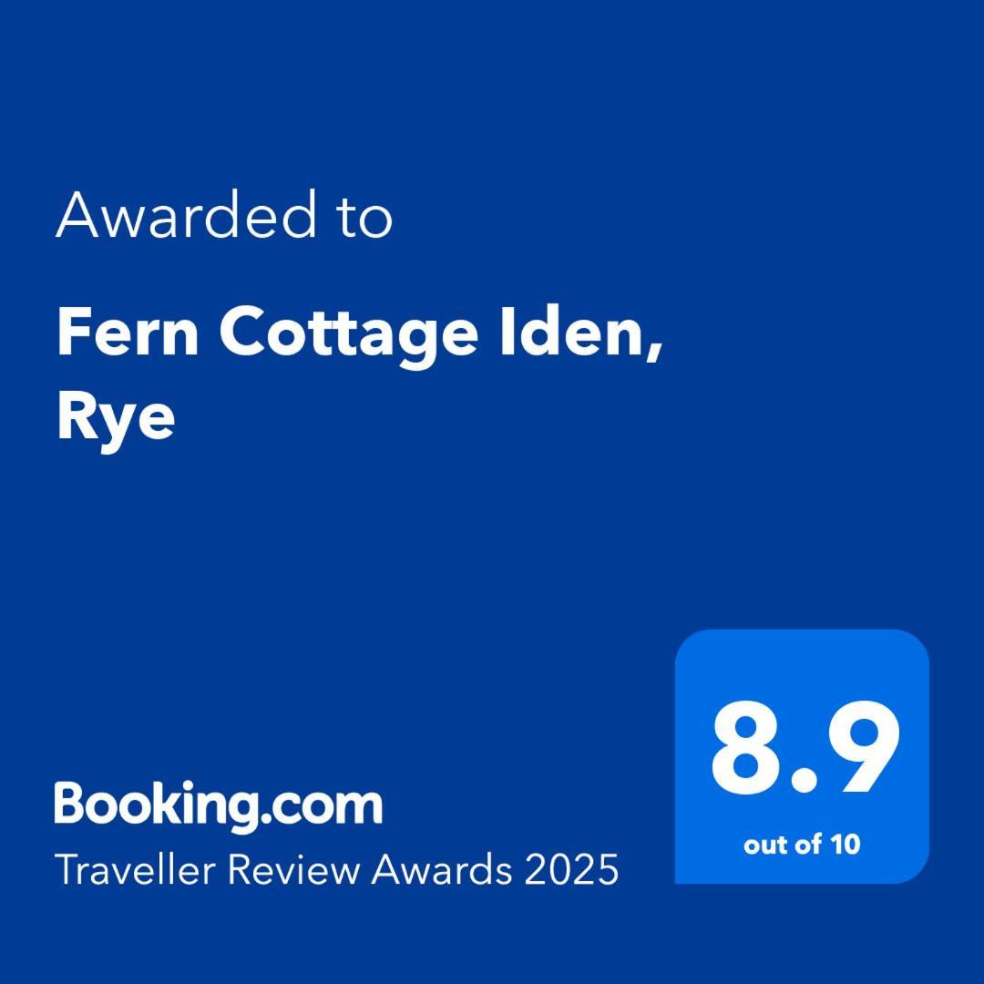 Fern Cottage Iden, Rye Bagian luar foto